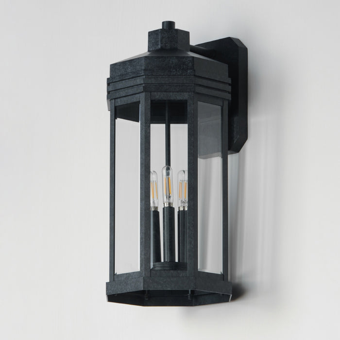 Maxim 30224 Wright 3-lt 21" Tall Outdoor Wall Sconce