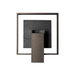 Hubbardton Forge 302660 Shadow Box 1-lt 9" Tall Outdoor Wall Sconce - Oil Rubbed Bronze