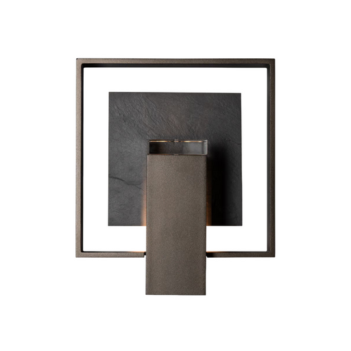 Hubbardton Forge 302660 Shadow Box 1-lt 9" Tall Outdoor Wall Sconce - Oil Rubbed Bronze