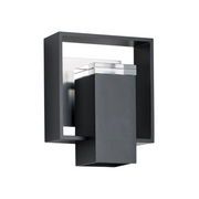 Hubbardton Forge 302661 Shadow Box 1-lt 9" Tall Outdoor Wall Sconce