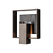 Hubbardton Forge 302662 Shadow Box 1-lt 12" Tall Outdoor Wall Sconce - Oil Rubbed Bronze