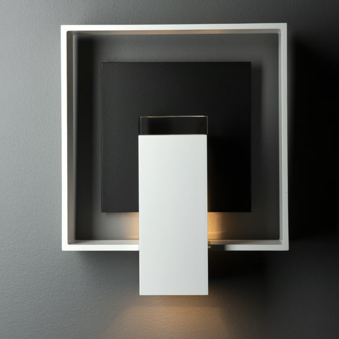 Hubbardton Forge 302663 Shadow Box 1-lt 12" Tall Outdoor Wall Sconce