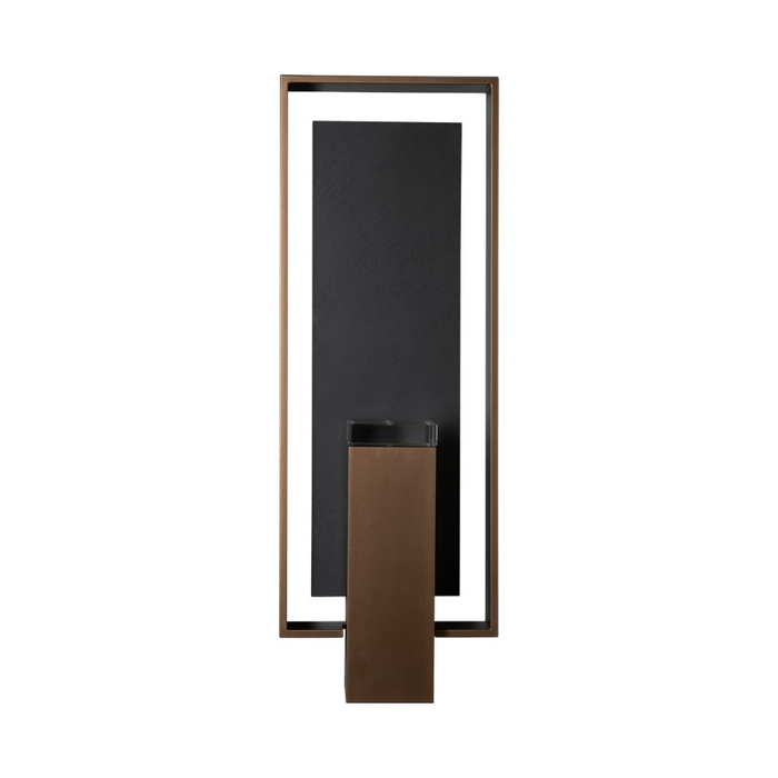 Hubbardton Forge 302664 Shadow Box 2-lt 21" Tall Outdoor Wall Sconce