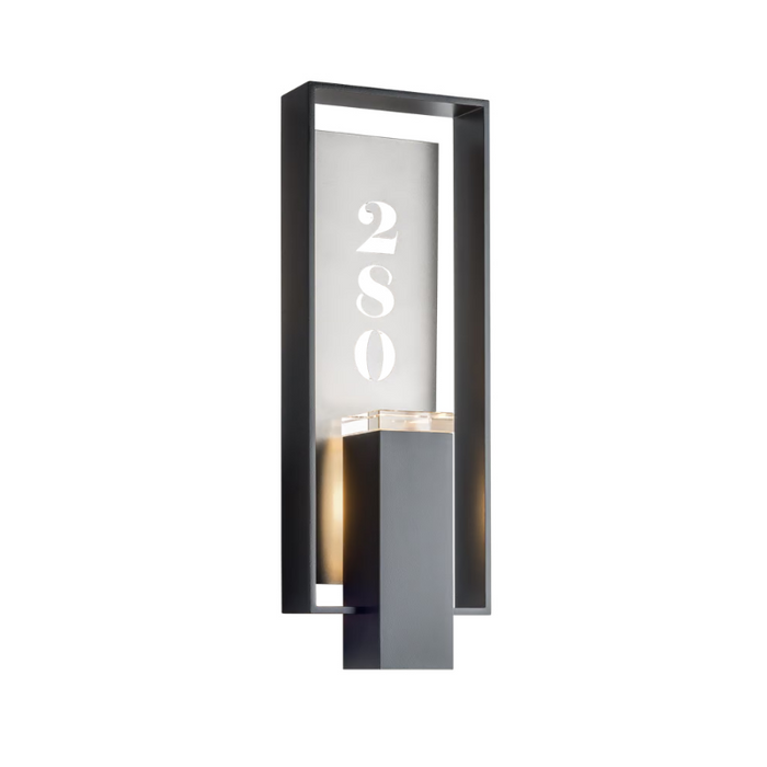 Hubbardton Forge 302665 Shadow Box 2-lt 21" Tall Outdoor Wall Sconce