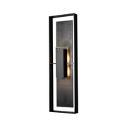 Hubbardton Forge 302666 Shadow Box 2-lt 34" Tall Outdoor Wall Sconce