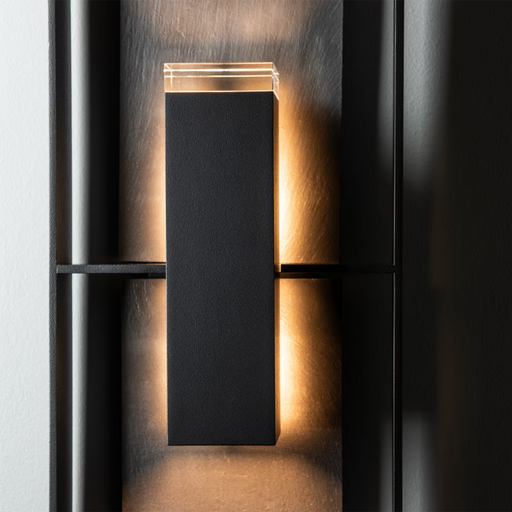 Hubbardton Forge 302666 Shadow Box 2-lt 34" Tall Outdoor Wall Sconce