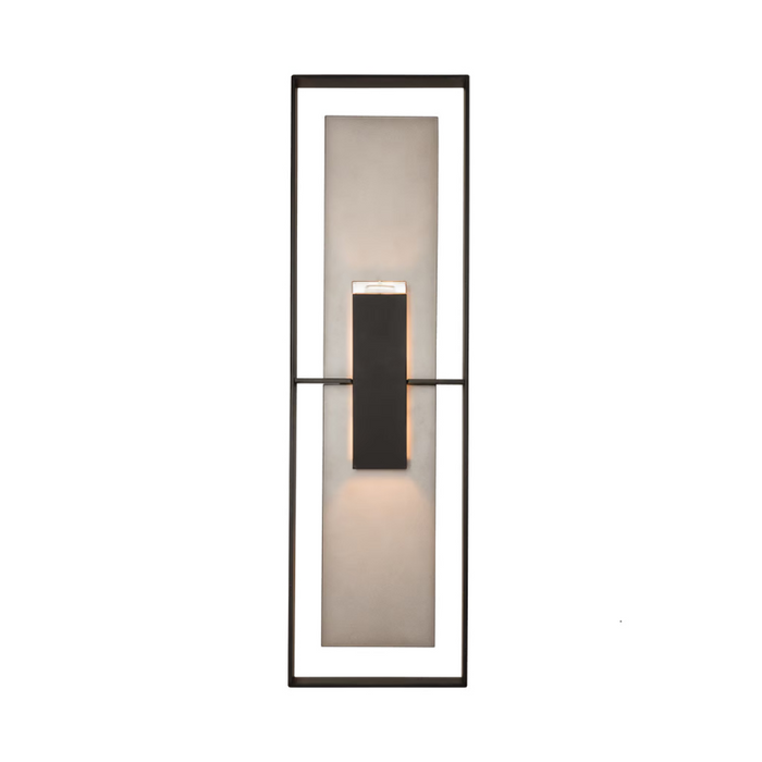 Hubbardton Forge 302667 Shadow Box 2-lt 34" Tall Outdoor Wall Sconce