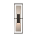 Hubbardton Forge 302667 Shadow Box 2-lt 34" Tall Outdoor Wall Sconce