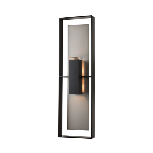 Hubbardton Forge 302667 Shadow Box 2-lt 34" Tall Outdoor Wall Sconce