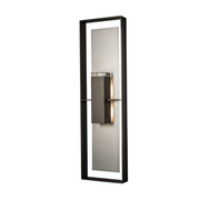 Hubbardton Forge 302668 Shadow Box 2-lt 45" Tall Outdoor Wall Sconce