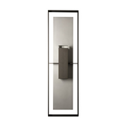 Hubbardton Forge 302668 Shadow Box 2-lt 45" Tall Outdoor Wall Sconce