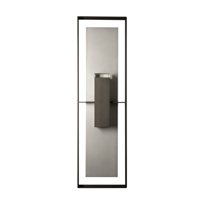 Hubbardton Forge 302668 Shadow Box 2-lt 45" Tall Outdoor Wall Sconce