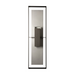 Hubbardton Forge 302668 Shadow Box 2-lt 45" Tall Outdoor Wall Sconce
