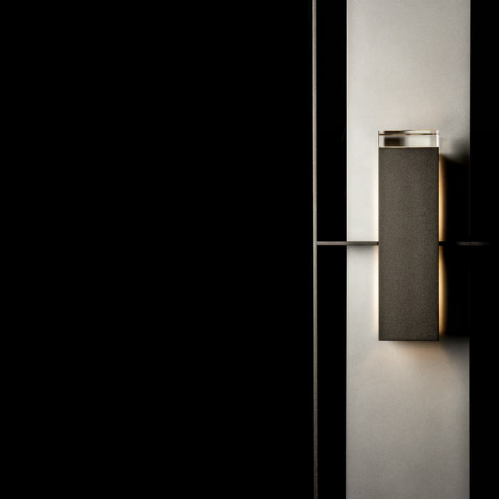 Hubbardton Forge 302668 Shadow Box 2-lt 45" Tall Outdoor Wall Sconce