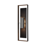 Hubbardton Forge 302669 Shadow Box 2-lt 45" Tall Outdoor Wall Sconce