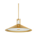 Hudson Valley 3028 Clermont 2-lt 28" LED Pendant - Aged Brass