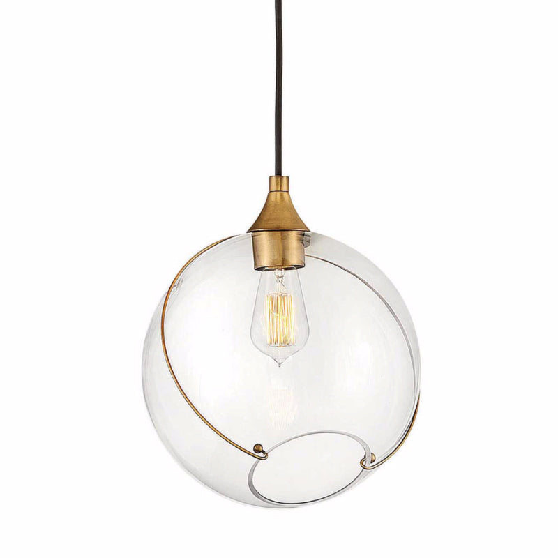 Hinkley 30303 Skye 1-lt 11" LED Pendant - Clear Glass