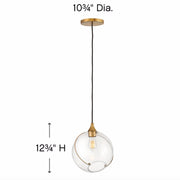 Hinkley 30303 Skye 1-lt 11" LED Pendant