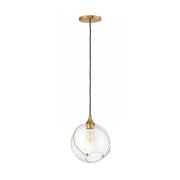 Hinkley 30303 Skye 1-lt 11" LED Pendant - Clear Glass