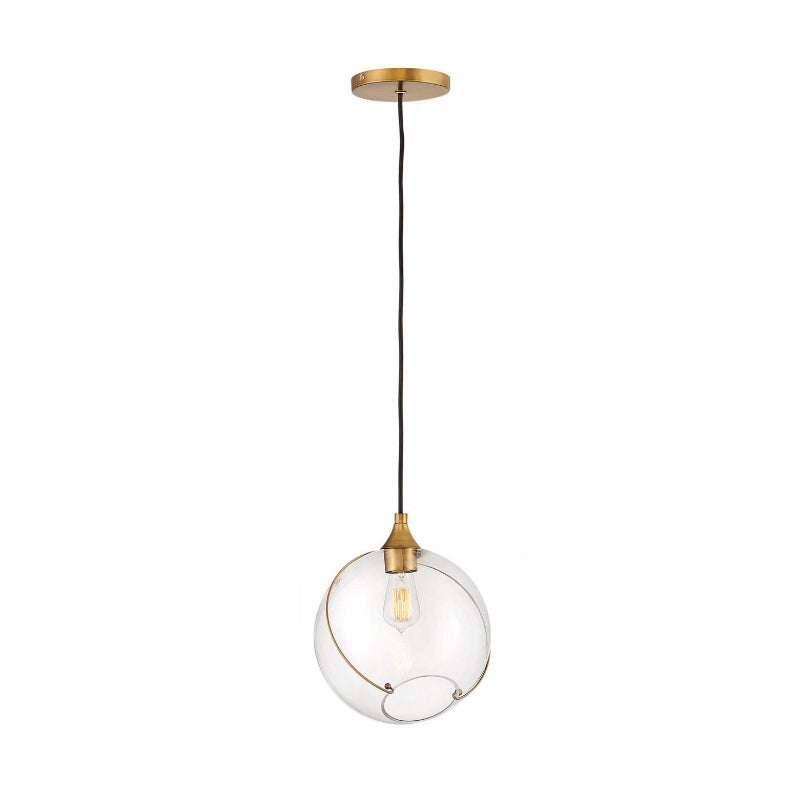 Hinkley 30303 Skye 1-lt 11" LED Pendant - Clear Glass