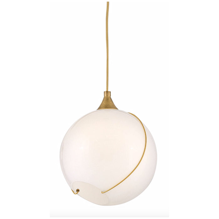 Hinkley 30303 Skye 1-lt 11" LED Pendant - Cased Opal Glass