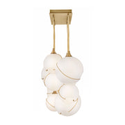 Hinkley 30305 Skye 13-lt 60" LED Linear Pendant - Cased Opal Glass