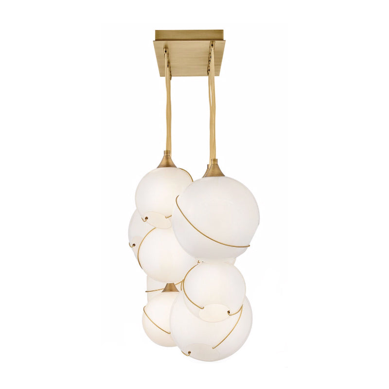 Hinkley 30305 Skye 13-lt 60" LED Linear Pendant - Cased Opal Glass