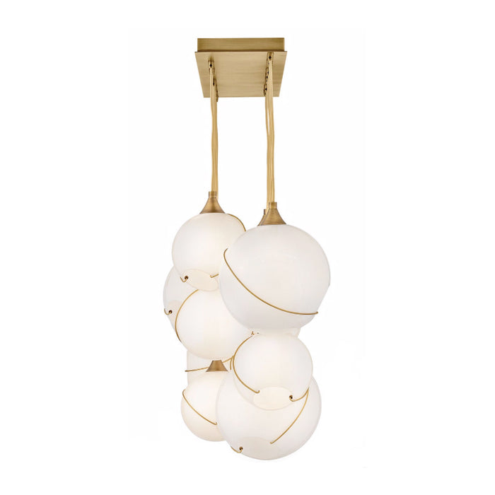Hinkley 30305 Skye 13-lt 60" LED Linear Pendant - Cased Opal Glass