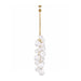 Hinkley 30309 Skye 18-lt 39" LED Chandelier - Cased Opal Glass
