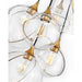 Hinkley 30309 Skye 18-lt 39" LED Chandelier - Clear Glass