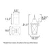 Maxim 30363 Storybook 1-lt 22" Tall Outdoor Wall Sconce