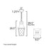 Maxim 30369 Storybook 1-lt 10" Outdoor Pendant