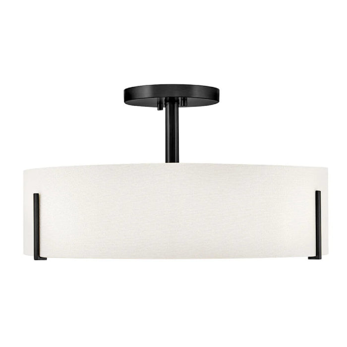 Hinkley 47573 Halle 4-lt 20" LED Semi-Flush Mount - Black