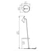Accord 3042 Balance 1-lt 73" Tall LED Floor Lamp