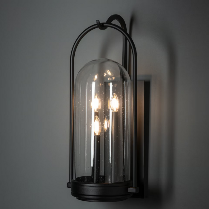 Hubbardton Forge 305213 Davis 3-lt 29" Tall Outdoor Wall Sconce