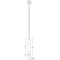 Sonneman 3056 ALC 2" LED Pendant