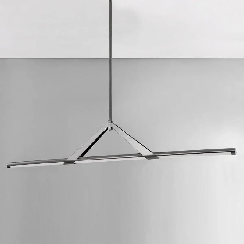 Hudson Valley 3060 Jonas 1-lt 60" LED Linear Chandelier-Black Nickel