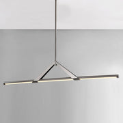 Hudson Valley 3060 Jonas 1-lt 60" LED Linear Chandelier-Black Nickel