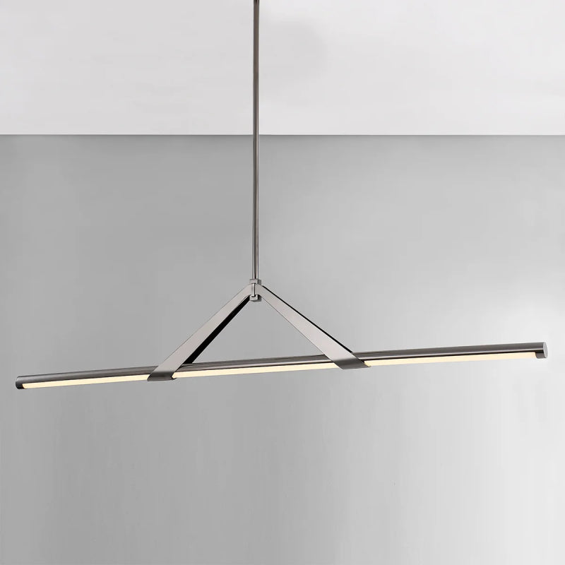 Hudson Valley 3060 Jonas 1-lt 60" LED Linear Chandelier-Black Nickel