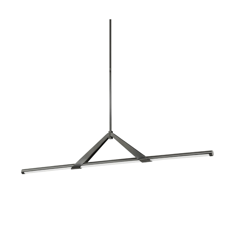 Hudson Valley 3060 Jonas 1-lt 60" LED Linear Chandelier-Black Nickel