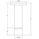 Sonneman 3060 ALC 2" Small LED Surface Mount