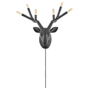 Hinkley 30602 Stag 6-lt 16" Tall LED Wall Sconce - Black