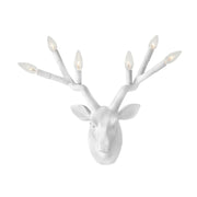 Hinkley 30602 Stag 6-lt 16" Tall LED Wall Sconce - Chalk White