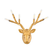 Hinkley 30602 Stag 6-lt 16" Tall LED Wall Sconce - Distressed Brass