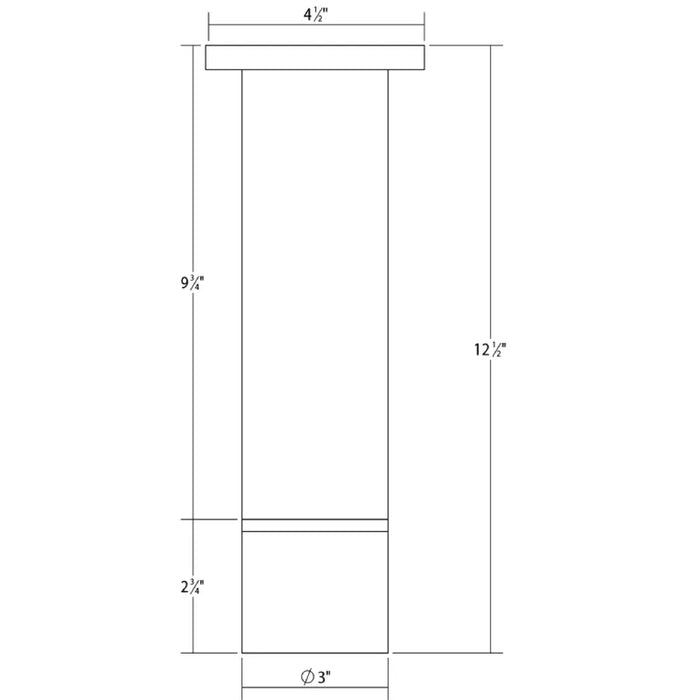 Sonneman 3064 ALC 3" LED Surface Mount