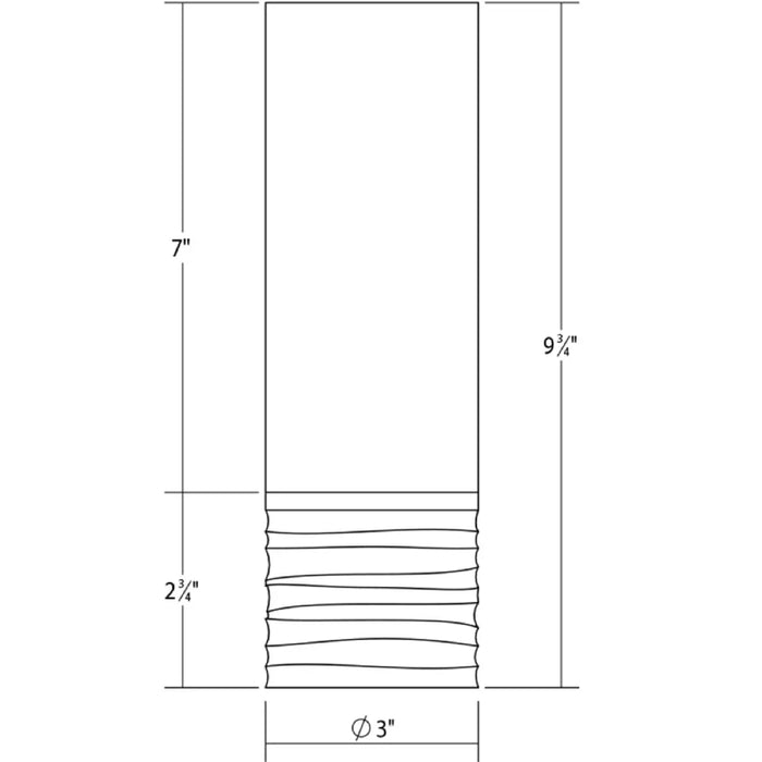 Sonneman 3066 ALC 3" Small LED Conduit Mount