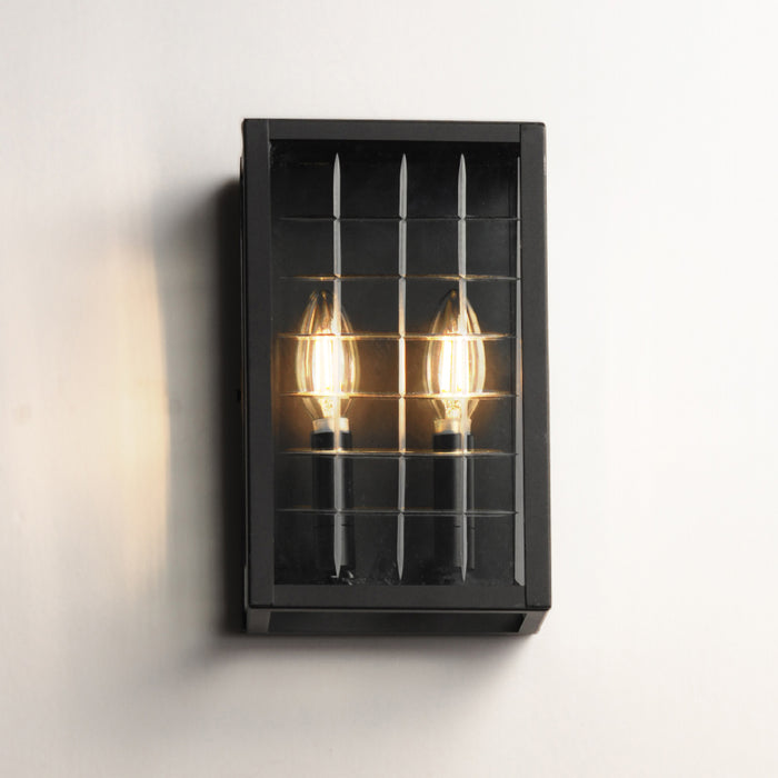 Maxim 30691 Magnus 2-lt 11" Tall Outdoor Pocket Wall Sconce