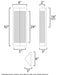 Maxim 30763 Triform 2-lt 32" Tall Outdoor Wall Sconce