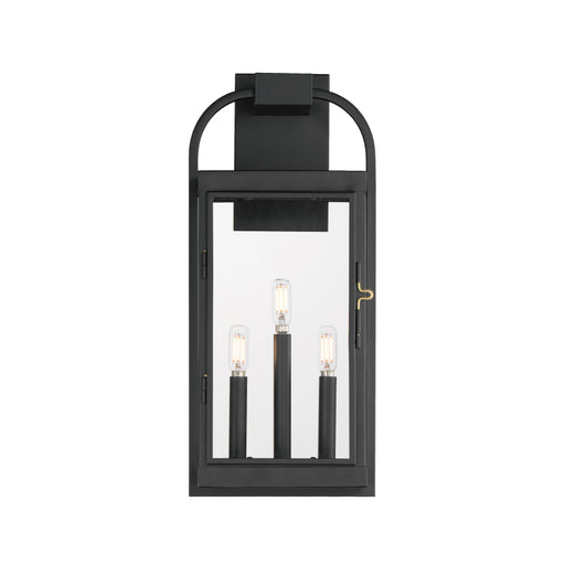 Maxim 30804 Bonham 3-lt 9" Tall Outdoor Wall Sconce
