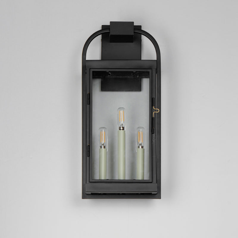 Maxim 30804 Bonham 3-lt 9" Tall Outdoor Wall Sconce